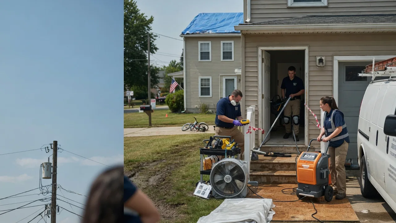 Water Damage Repair in Heilwood, PA near me